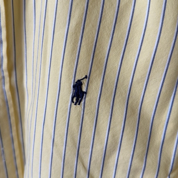 Ralph Lauren Striped Button-Up Men’s 17 1/2 (44) - Picture 3 of 4